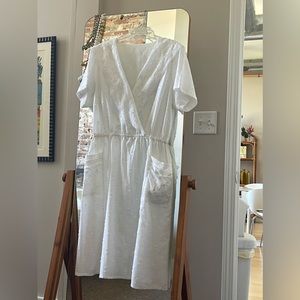 Vintage 80s White Sumer Dress! Good vintage condition